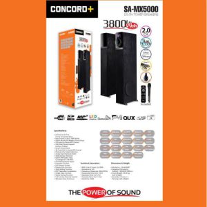 اسپیکر کنکورد مدل Concord plus SA-MX5000