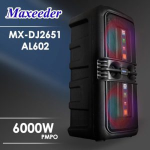 اسپیکر مکسیدر مدل MX-DJ2651 AL602