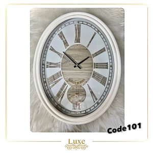 ساعت دیواری لوکس چوبی کد ۱۰۱