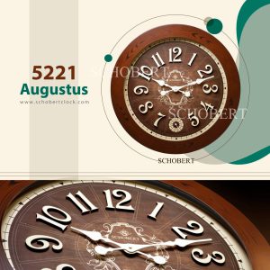 ساعت دیواری آگوستوس شوبرت مدل 5221